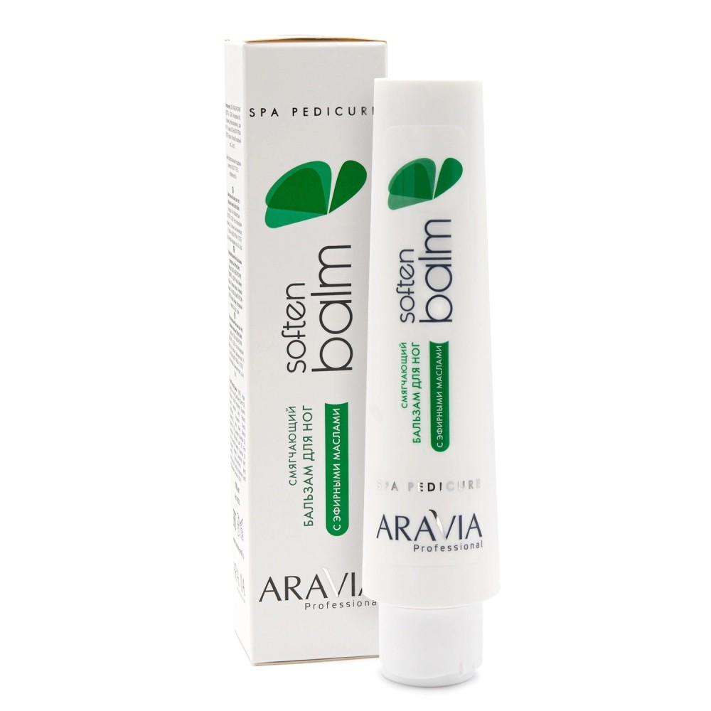 Aravia Professional Смягчающий бальзам для ног с эфирными маслами Soft Balm 100 мл