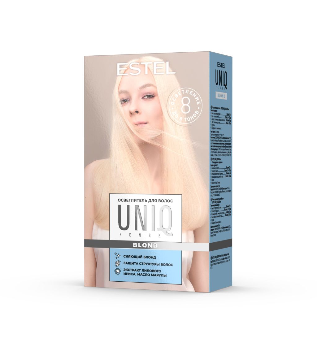 Estel uniq sense blond осветлитель для волос