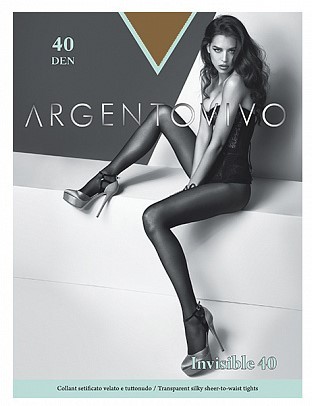 Argentovivo колготки женские Invisible 40 caramello 5