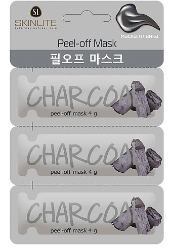 Skinlite маска пленка уголь