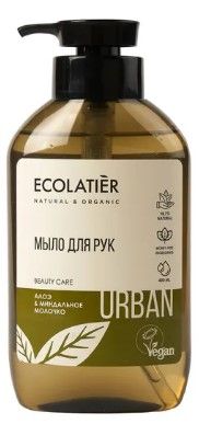 Ecolatier жидкое мыло для рук алоэ & миндальное молочко 400 мл