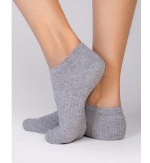 Носки женские cot IBD731008 по 100/10  grigio melange 2 носки хлопок