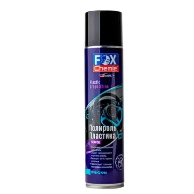 Fox Chemie полироль пластика глянец с ароматом парфюма 400 мл