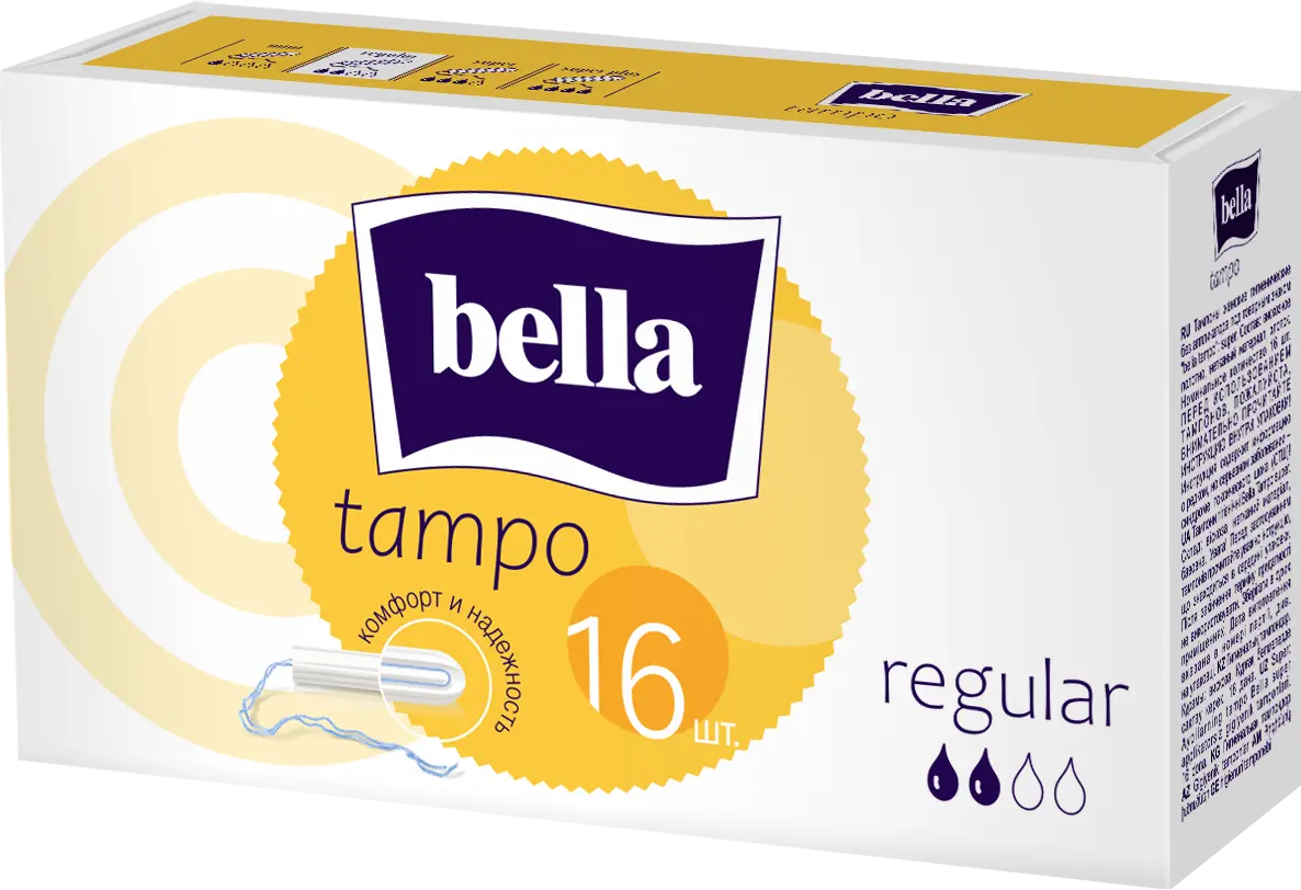 BELLA Тампоны женские гигиен. без апплик. comfort марки ' bella' по 16шт