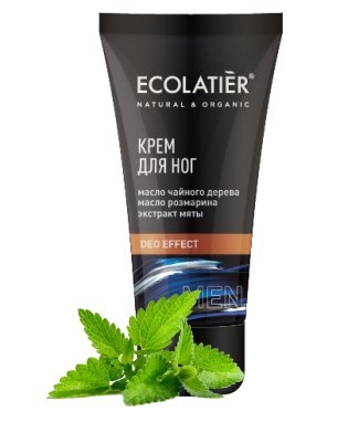 Ecolatier Крем для ног Deo Effect, 100 мл