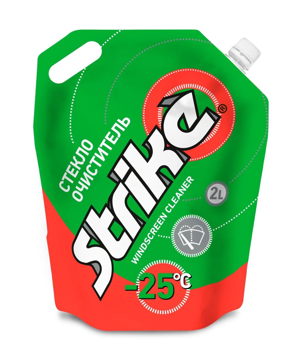 Strike DP автоочиститель стёкол  -20° C 2 л дой пак