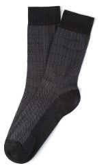 Носки мужские cot BU733002 по 100 nero 4 носки хлопок