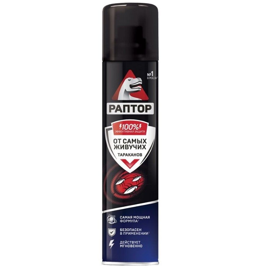 Раптор аэрозоль от резистентных тараканов 275 мл
