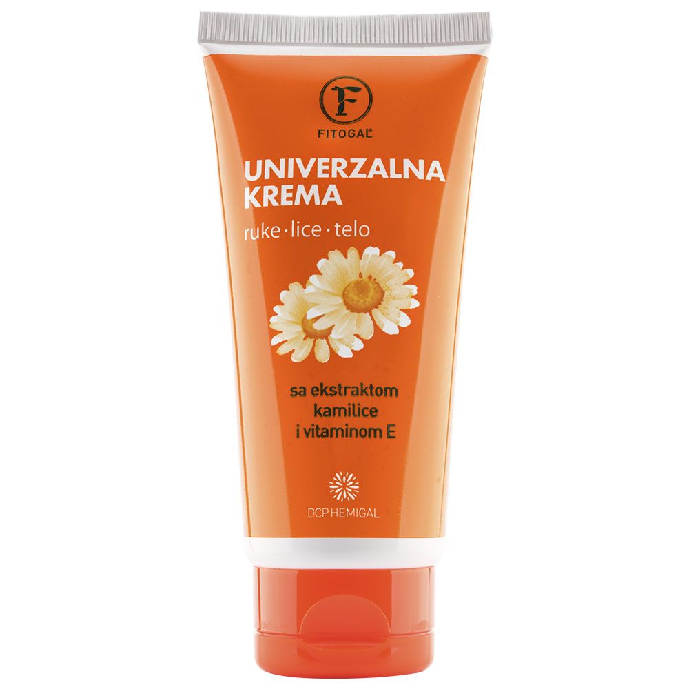 Fitogal крем для лица и рук универсальный, с экстрактом ромашки и витамином Е 80мл