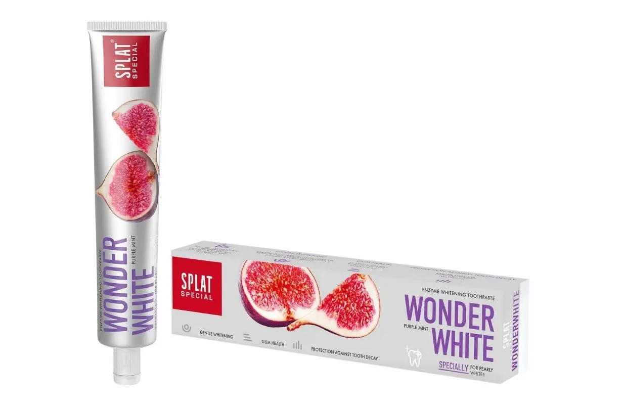 Splat паста зубная Wonder White 75мл