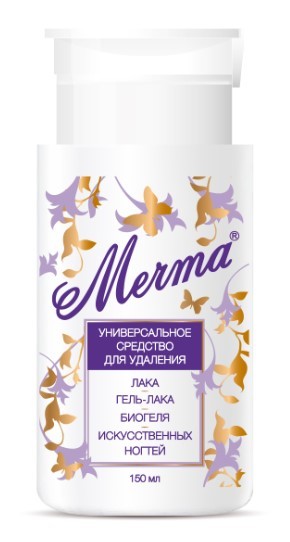 Мечта средство для удаления шеллака, гель-лака, биогеля и искусственных ногтей с помпой-дозатором 150мл