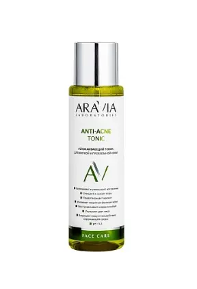 Aravia Laboratories Успокаивающий тоник для жирной и проблемной кожи 250 мл