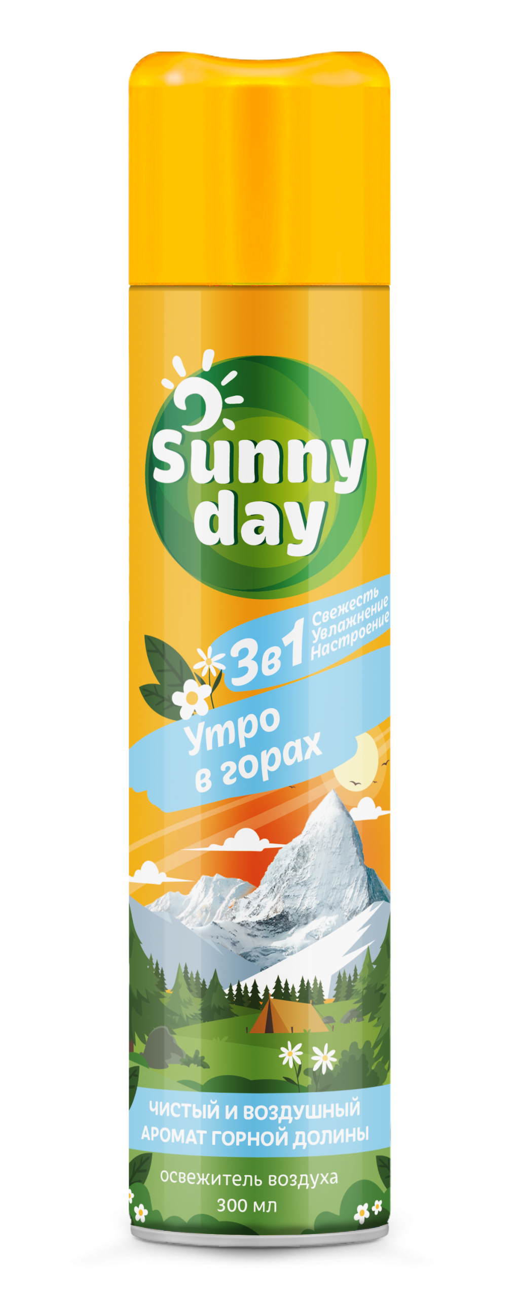 Sunny Day освежитель воздуха утро в горах 300 см3