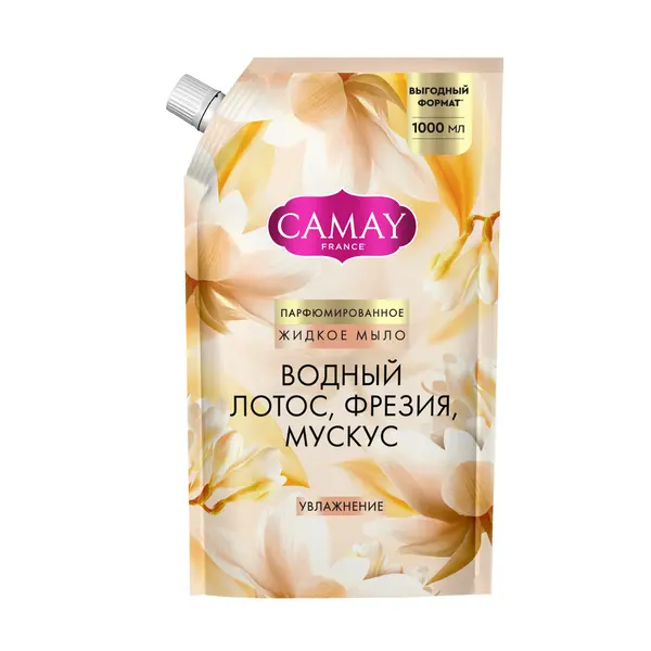 Camay жидкое мыло парфюмированное charme изысканное обаяние 1000 мл