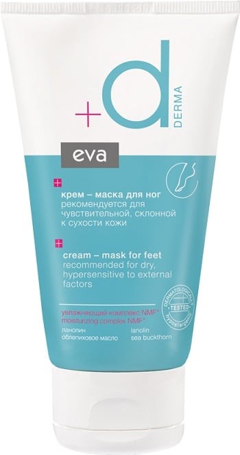 Bella eva derma крем маска для ног 100 мл