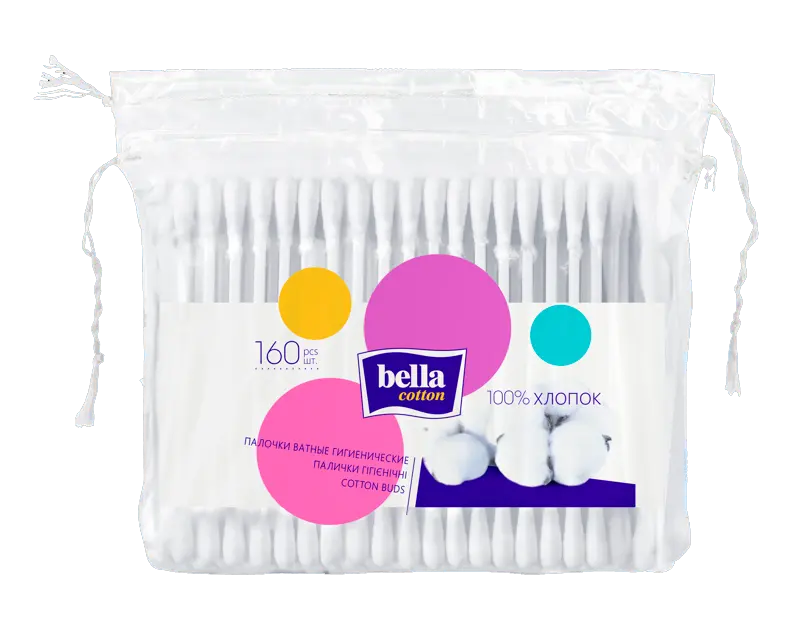 Bella ватные палочки 160 шт