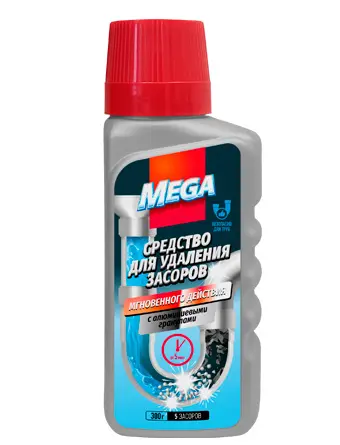 удаления засоров, 300 г