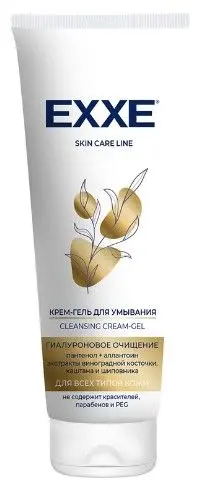 EXXE крем гель для умывания гиалуроновое очищение 120 мл