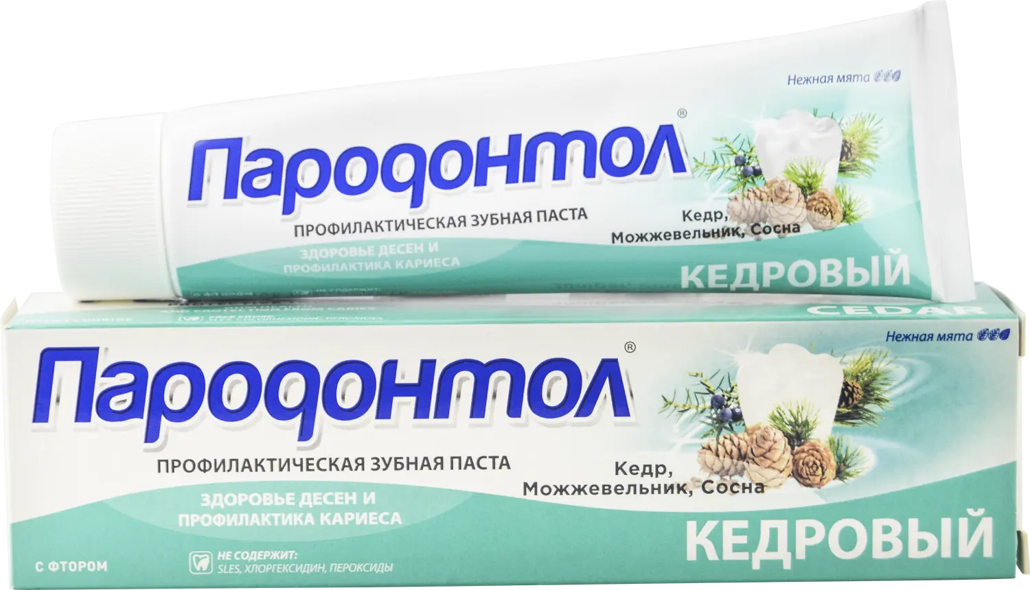 Пародонтол зубная паста кедровый 124 г