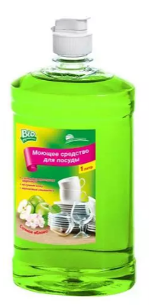 Новые горизонты моющее средство для посуды сочное яблоко 1л
