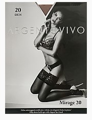 Argentovivo чулки mirage 20 cognac 3