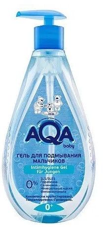 AQA baby гель для подмывания мальчиков 250 мл