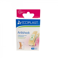 Ecoplast набор антишоковых пластырей с полимерной пеной Antishock 10шт