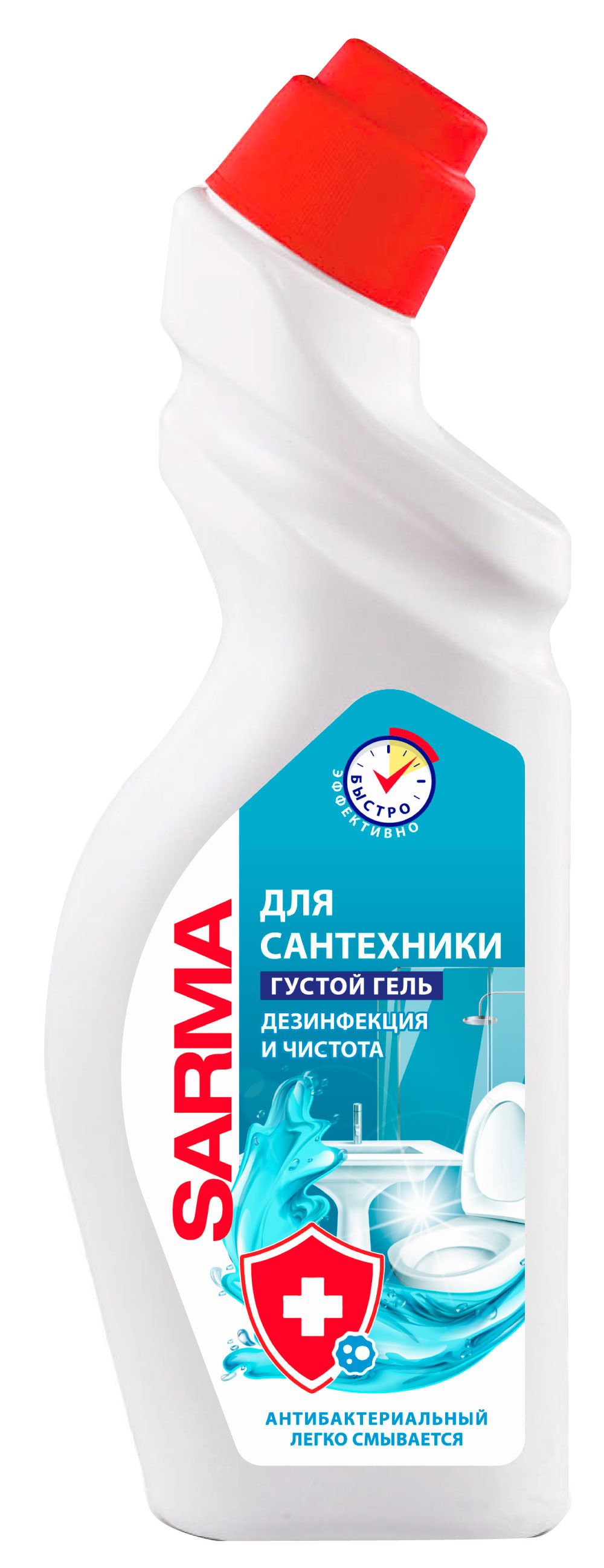 НК Сарма гель для сантехники дезинфекция 750мл