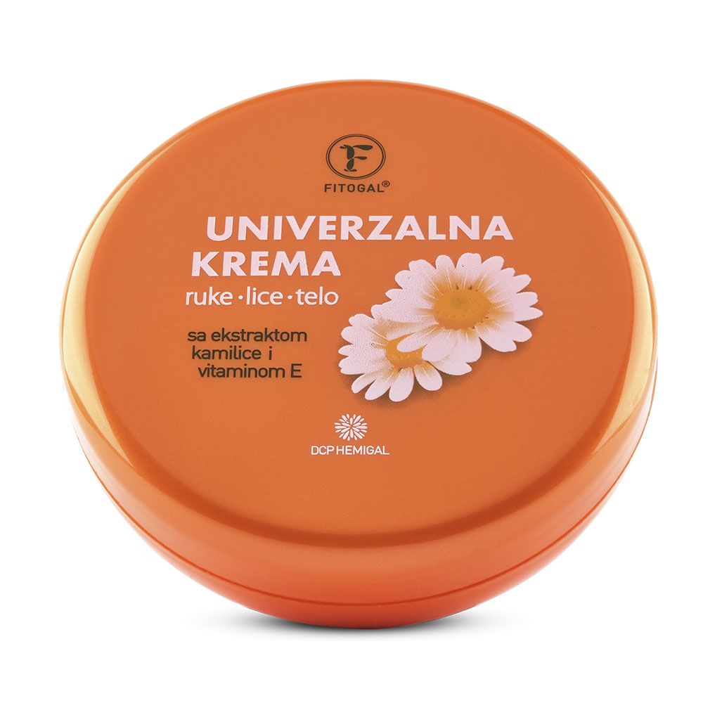 Fitogal крем для лица и рук универсальный, с экстрактом ромашки и витамином Е 150мл
