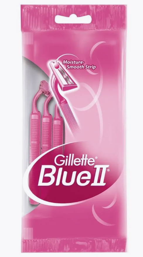 GILLETTE Однораз станки BLUE II  for Women  10шт