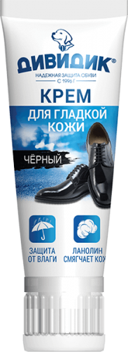 Дивидик крем для обуви Престиж чёрный 75мл