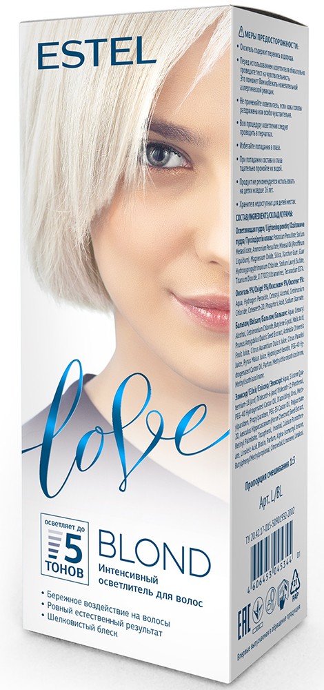 ESTEL LOVE BLOND Интенсивный осветлитель