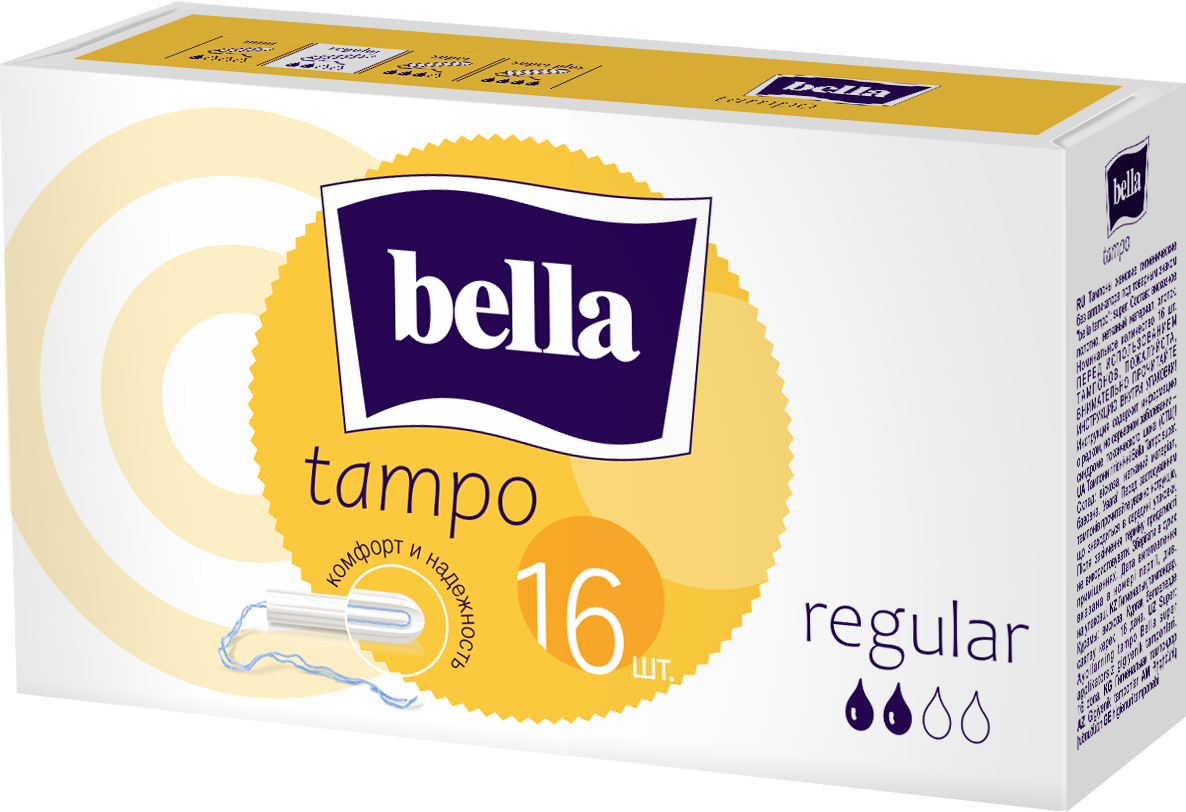 BELLA Тампоны женские гигиен. без апплик. comfort марки ' bella' по 16шт