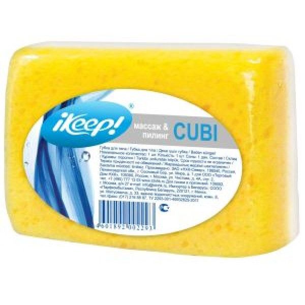 IKEEP губка для тела cubi куби