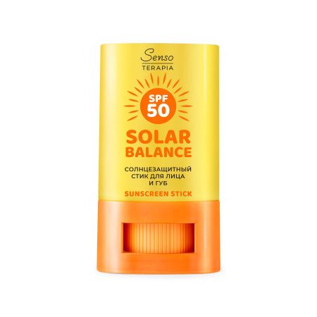 SensoTerapia solar balance солнцезащитный стик для лица и губ 15 гр