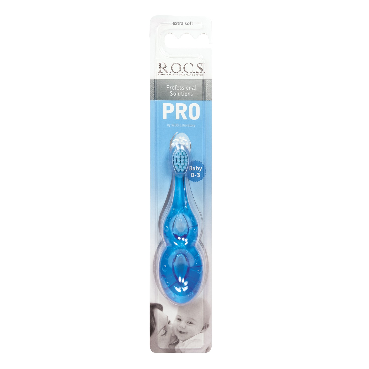 ROCS Зубная щётка для детей BABY от 0 до 3 лет