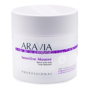 Aravia Organic Крем для тела смягчающий Sensitive Mousse 300 мл