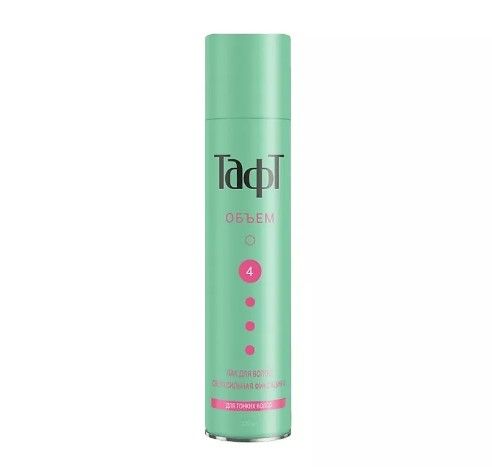 Тафт объем лак для волос сверхсильная фиксация 250 мл
