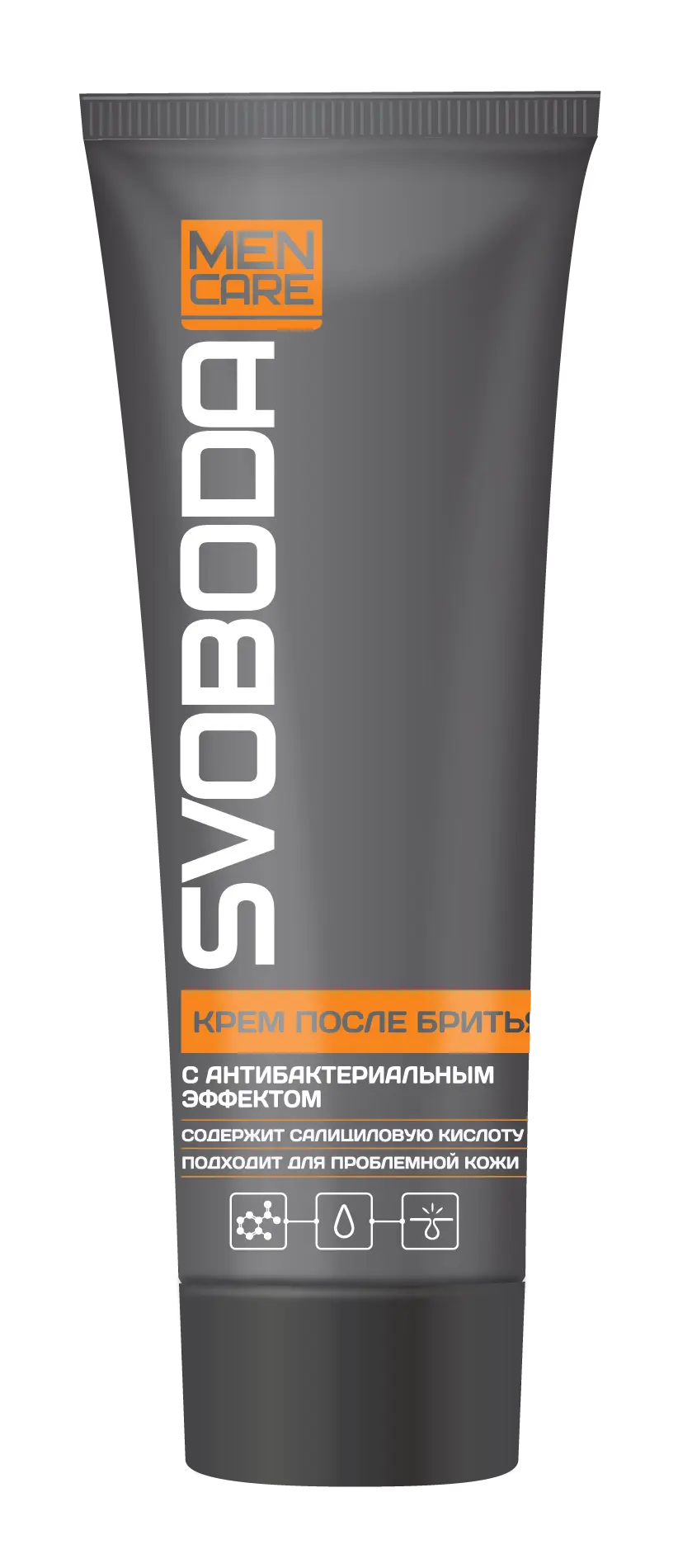 SVOBODA MEN CARE крем после бритья с антибактериальном эффектом 76 мл