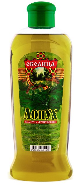 Околица шампунь лопух для всех типов волос 1 л