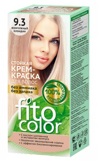 Фитококсметик краска для волос FitoColor тон 9.3 Жемчужный блондин