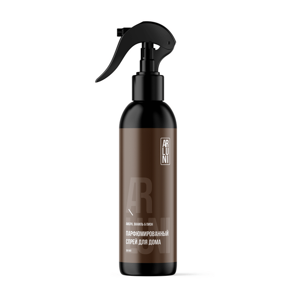 Arluni спрей парфюмированный устранение неприятных запахов амбра ваниль пион 300 мл