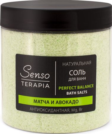Senso Terapia натуральная магниево сульфатная соль для ванн антиоксидантная perfect balance 600 г