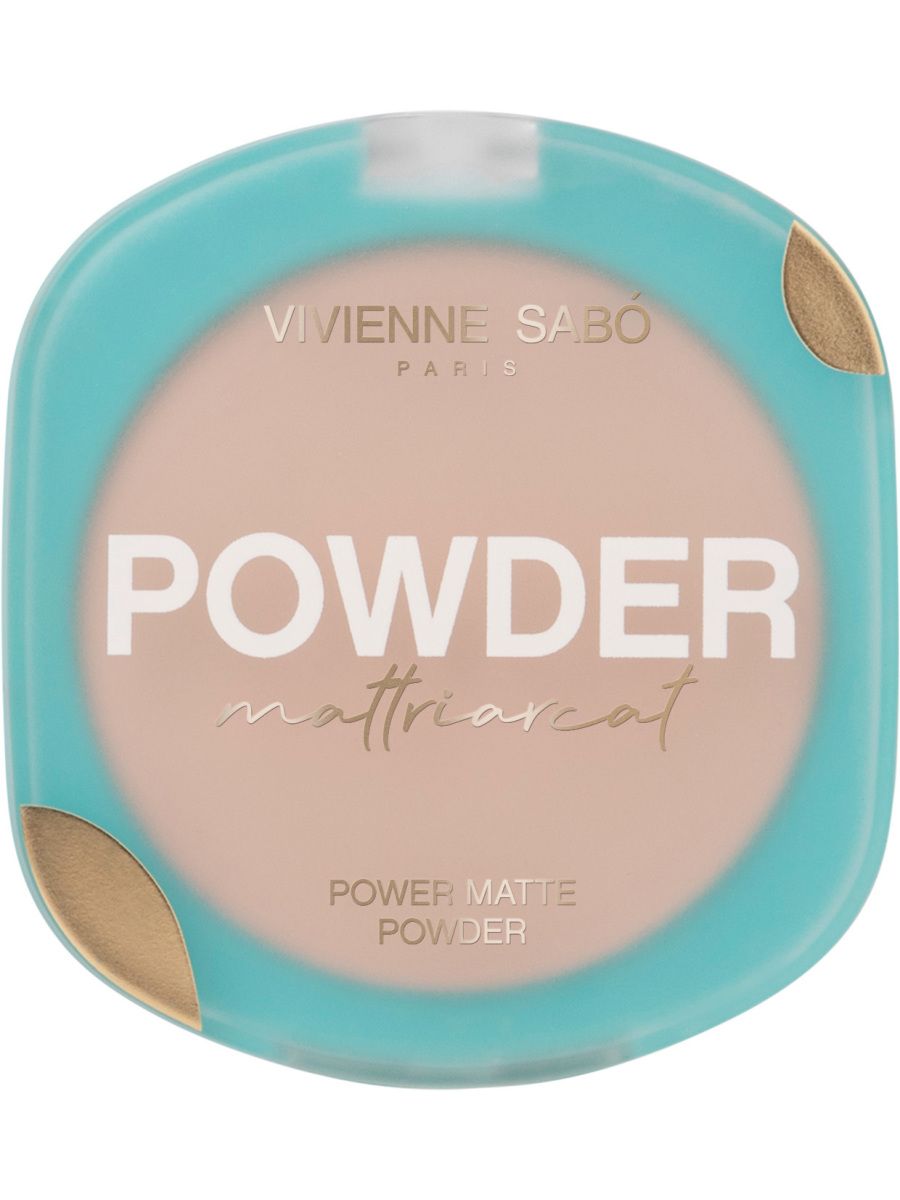 Vivienne Sabo пудра компактная матирующая poudre mate puissante mattriarcat тон 01