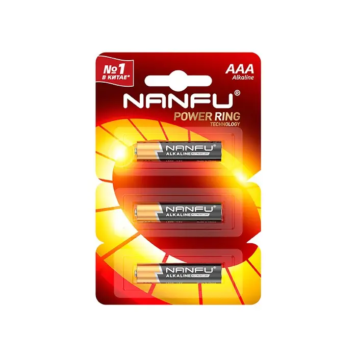 Nanfu Батарейка щелочная (3шт.)