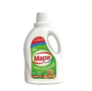 Мара жидкое средство для стирки детского белья 0+ 1 л