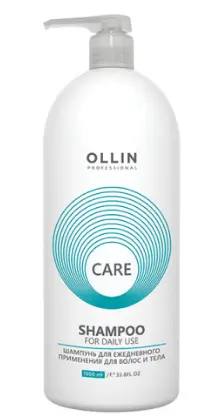 OLLIN CARE шампунь для ежедневного применения для волос и тела 1000мл