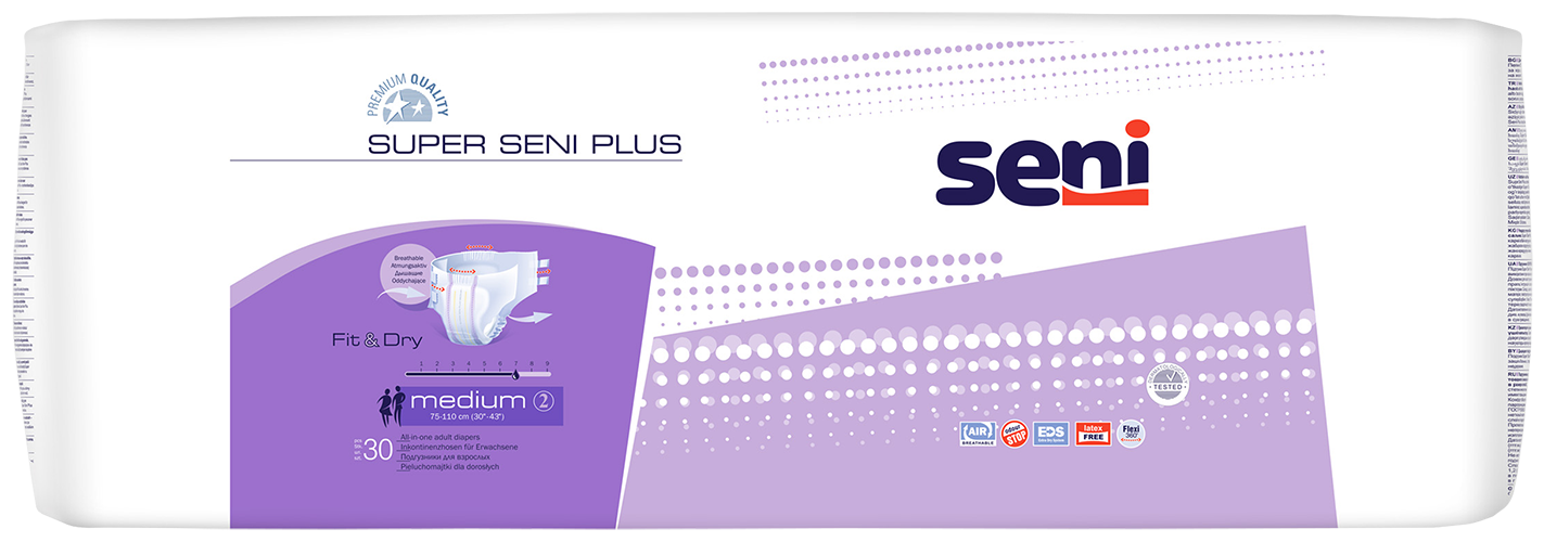 Подгузники BELLA SUPER SENI PLUS Medium 30шт