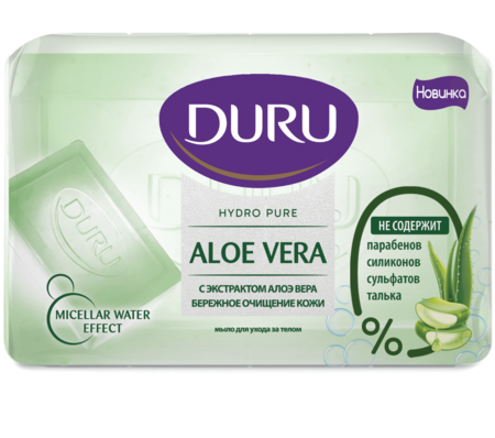 Duru мыло алоэ Pure 24шт по 110г