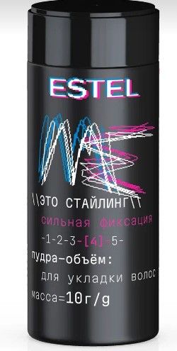 ESTEL ME это стайлинг пудра объём для укладки волос сильная фиксация 10 г